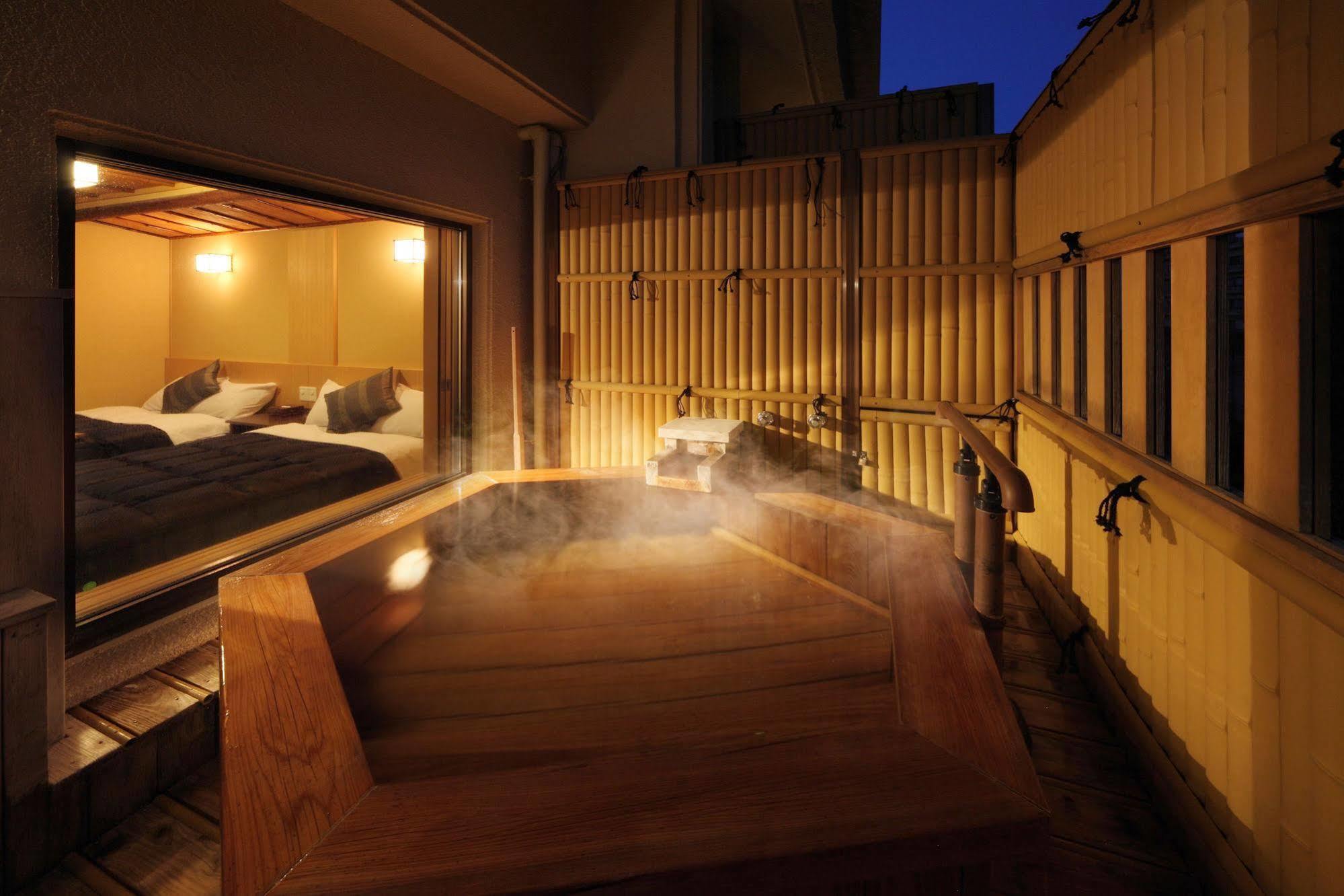 Asaya Hotel Nikko Eksteriør billede A private onsen